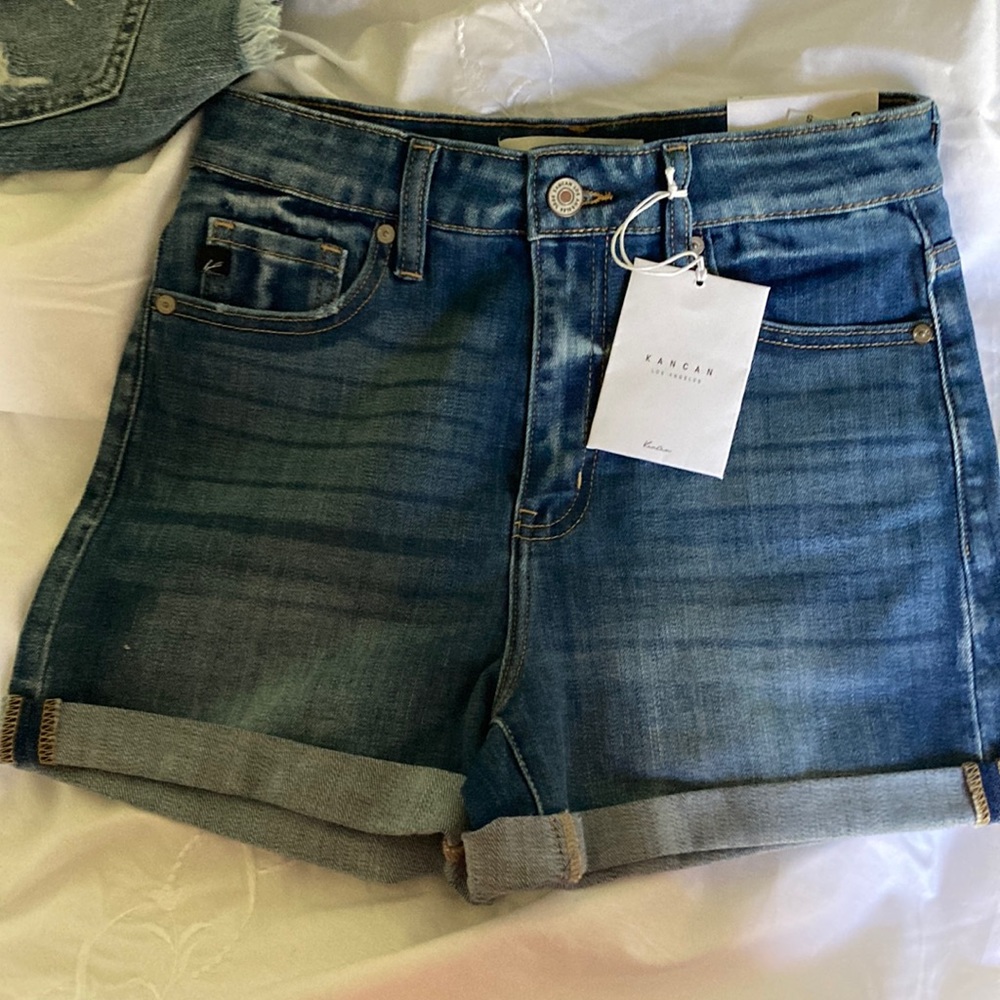 Kancan denim shorts nwt size small